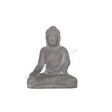 Stone Carved Sitting Buddha Statue 15 cm