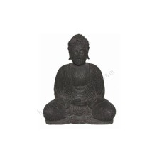 Stone Meditation Japanese Buddha Statue 20 cm