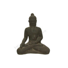 Stone Buddha Earth Touching Statue 20 cm