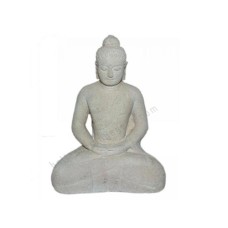 Stone Carved Buddha Meditation Statue 20 cm