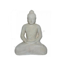Stone Buddha Meditation Statue 20 cm