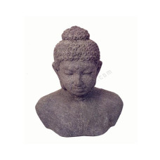 Stone Buddha Head Garden Statue 50 cm