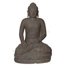Stone Sitting Buddha Garden Statue 100 cm