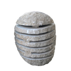 Natural River Stone Garden Lantern 40 cm
