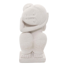 Balinese Daydreamer Woman Sculpture 22 cm