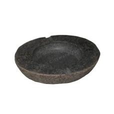 Bali Carved River Stone Ashtray 16 cm