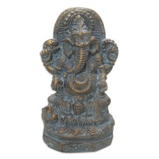 Bali Cast Stone Ganesha Fortune Sculpture 20 cm