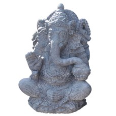 Bali Cast Stone Ganesha Garden Statue 60 cm