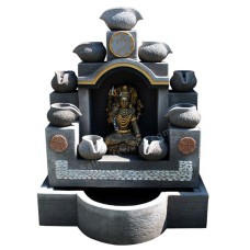 Bali Water Fountain Cast Stone Lord Shiva 105 cm