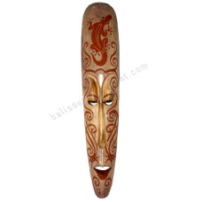 Wood African Mask Red Gecko 100 cm
