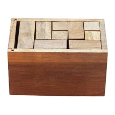 Tetris Box Wooden Puzzle
