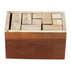 Tetris Box Wood Puzzle