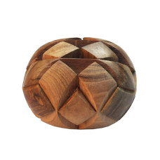 Double Oval Wood Puzzle Small
