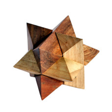 Magic Star Wood Puzzle Small