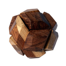 Crystal Ball Wood Puzzle Medium