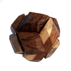 Crystal Ball Wood Puzzle Small