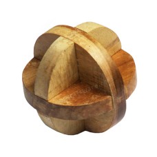 Circular Uxu Wooden Puzzle