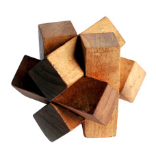 Magic Molecule Wood Puzzle Medium