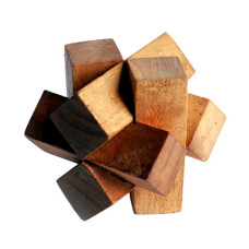 Magic Molecule Wood Puzzle Small