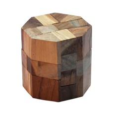 Octagon Tube Wooden Puzzle
