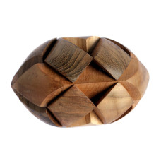 Magic Oval Wood Puzzle Medium