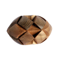 Magic Oval Wood Puzzle Small